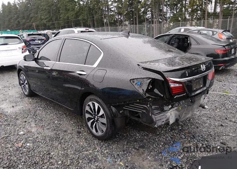 2017 Honda Accord Hybrid Ex-L from USA, damaged, VIN JHMCR6F58HC029909